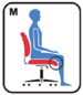 waterfall seat edge
Reduces pressure at the back of theknee, contributing to good blood flow.
