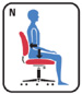 properly contoured cushions
Support the body effectively, allowingyou to sit longer without discomfort.